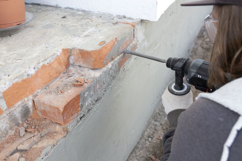 Replacement of Damaged Bricks