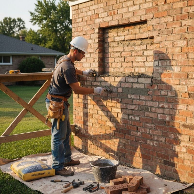Brick Porch Repair